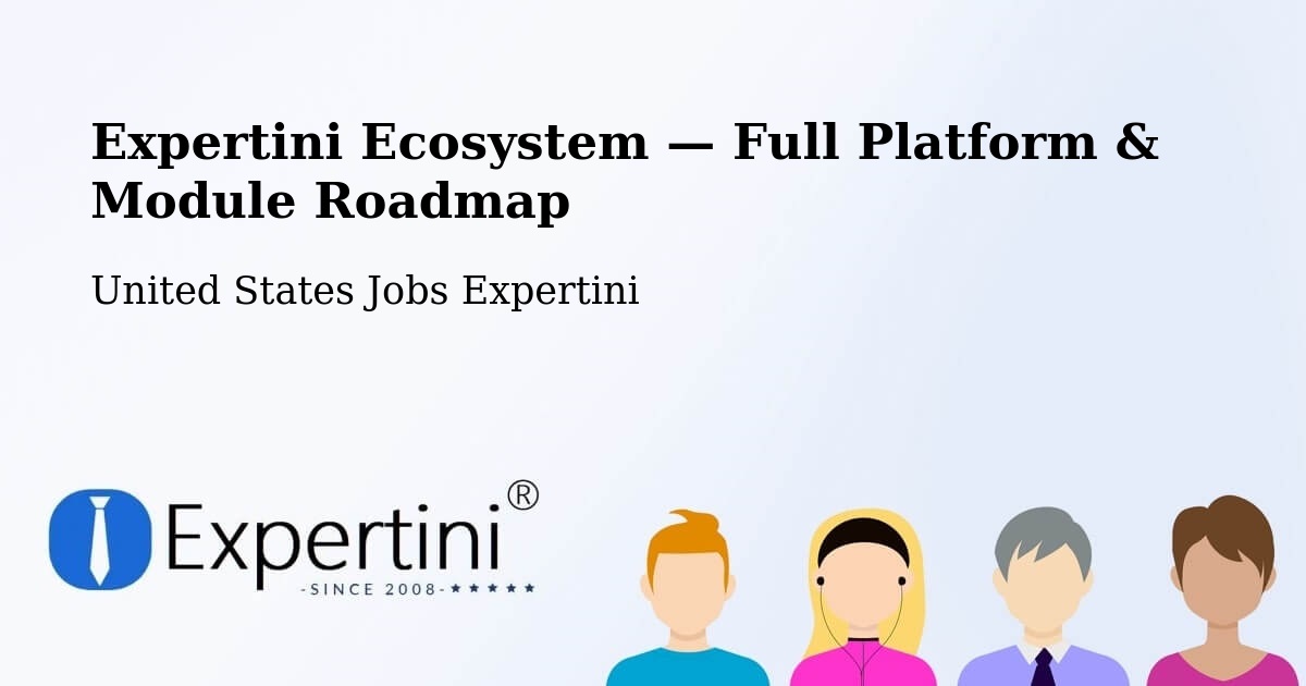 Expertini Ecosystem — Full Platform & Module Roadmap – Pineville