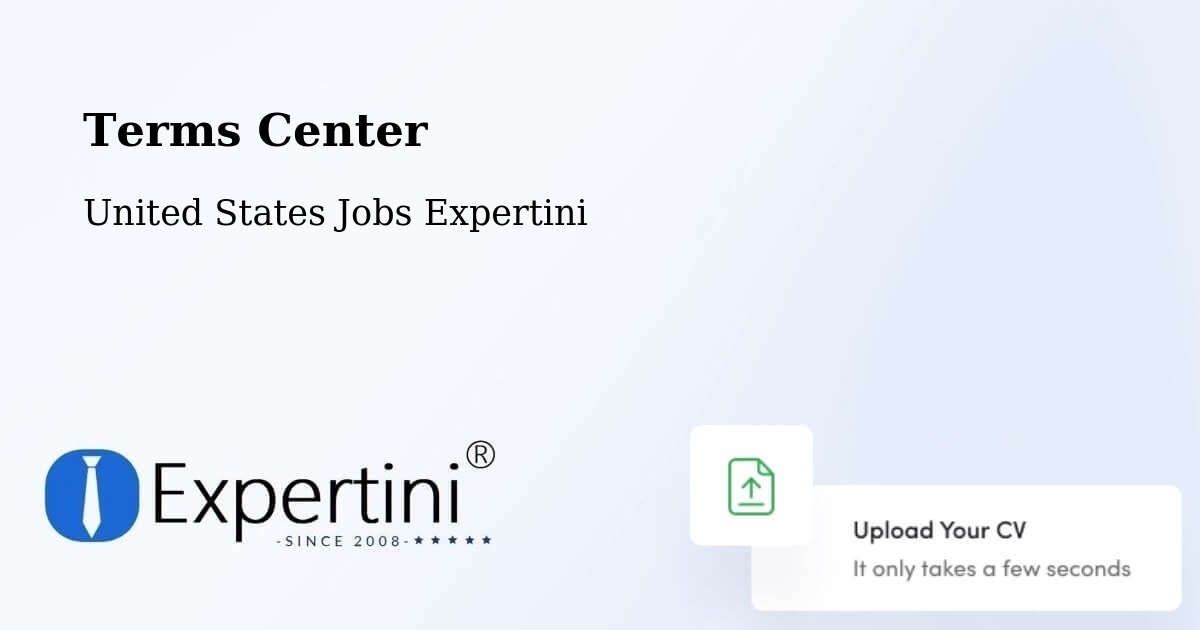 Terms of Service – Pineville - United States Jobs Expertini